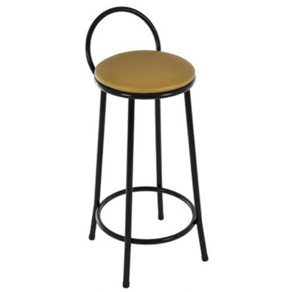 Banqueta Alta Com Arco Banqueta Para Escritório Amarelo - 2