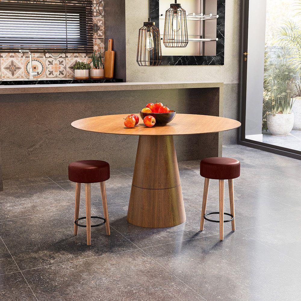 Banco Redondo Dani Corano Telha D´rossi - 5