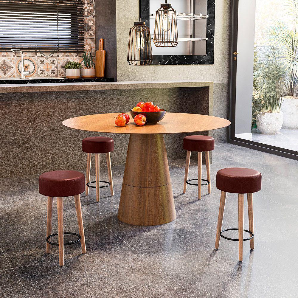 Banco Redondo Dani Corano Telha D´rossi - 9