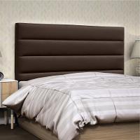 Cabeceira Quarto Casal Greta 140cm Corano Marrom - 5