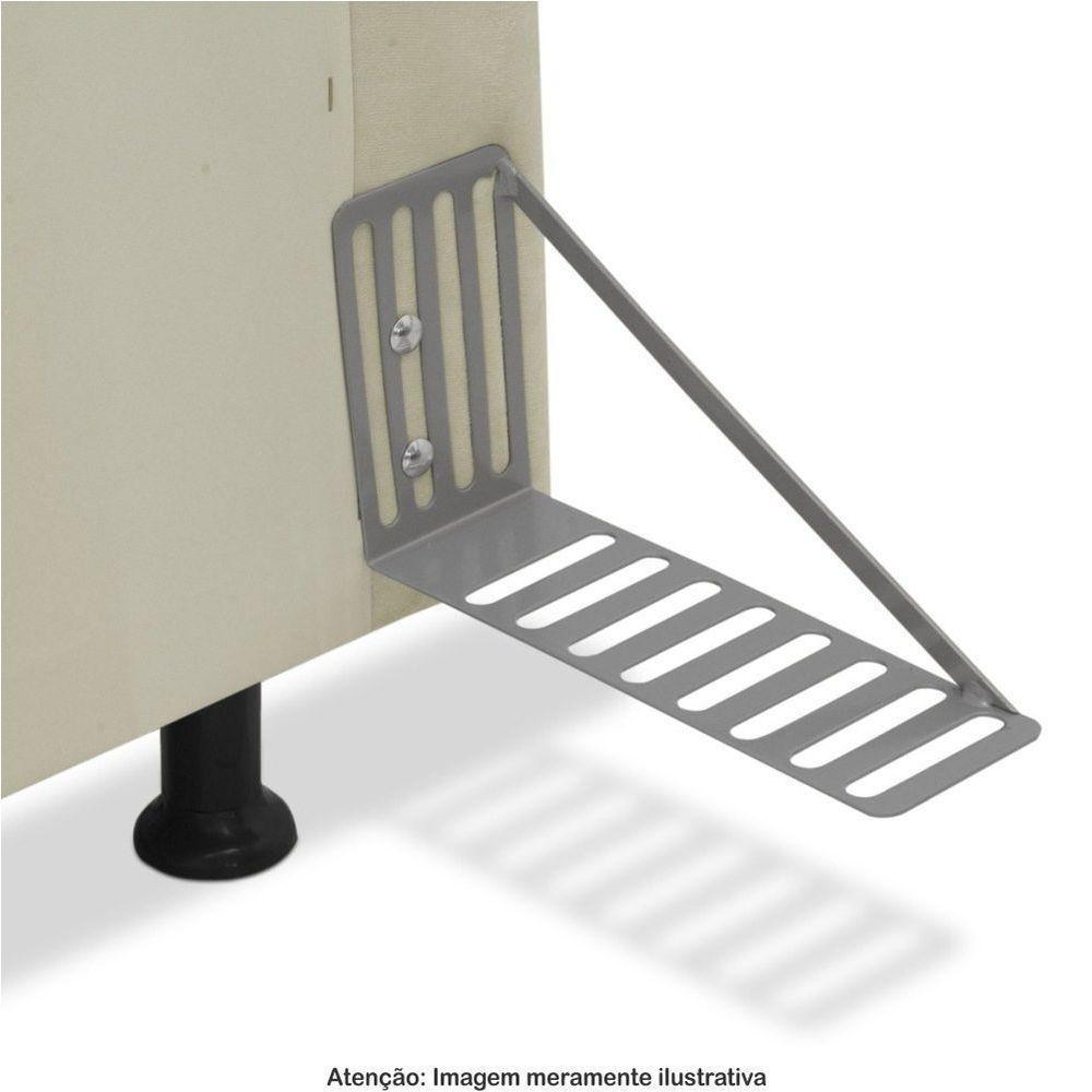 Cabeceira Quarto Casal Queen Greta 160cm Corano Marrom - 3