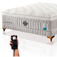 Colchão De Látex Qgel Com Cobre Box Solteiro King 96x203cm - 1