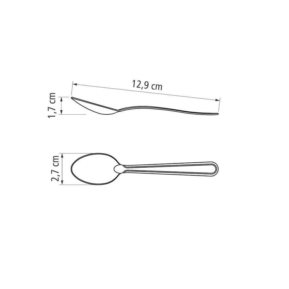 Conjunto Chá E Sobremesa Búzios 96 Peças Totalmente Em Aço Inox Ibag - Tramontina - 4