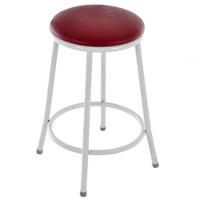 Banqueta Média Sem Arco Banqueta Para Escritório Vermelho - 1