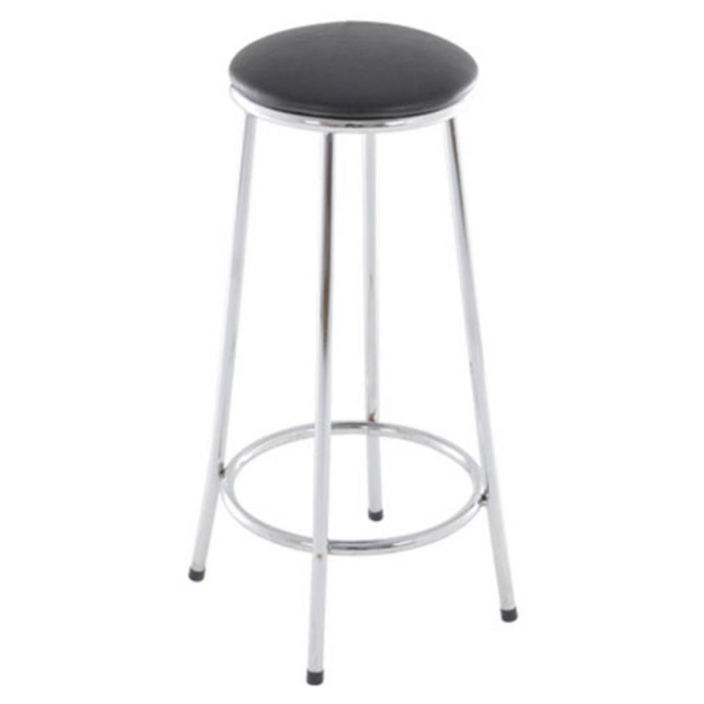 Banqueta Alta Sem Arco Banqueta Para Escritório Plus Preto - 2