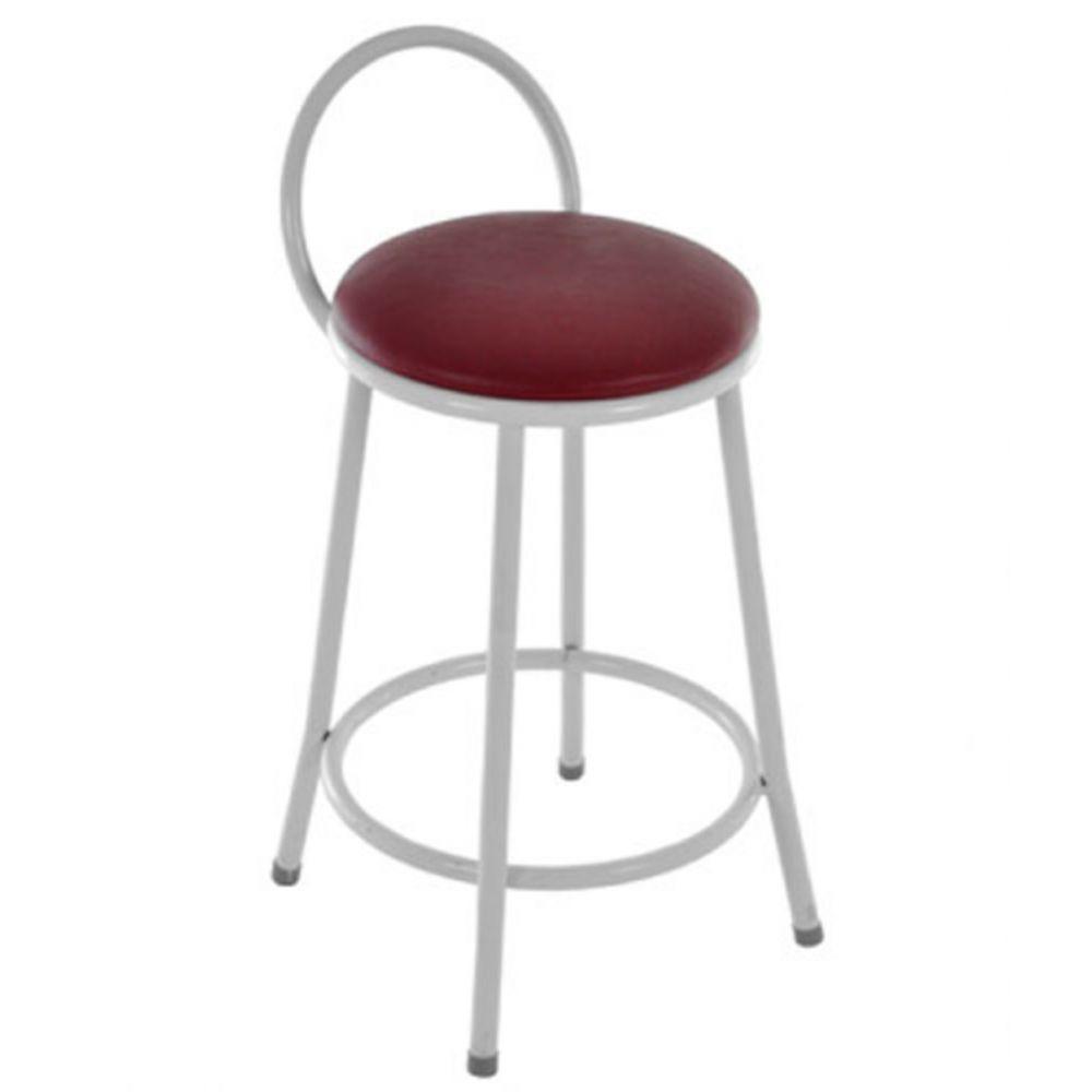 Banqueta Média Com Arco Banqueta Para Escritório Vermelho - 2