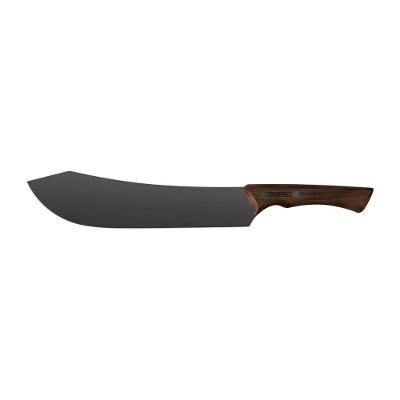 Faca Para Carne Tramontina Black Inox E Cabo De Madeira 10"