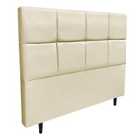Cabeceira Roma Para Cama Box Casal 140cm Bege - 17