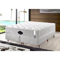 Colchão De Látex Híbrido Firme Kit Spa Solteiro King 96x203cm - 7