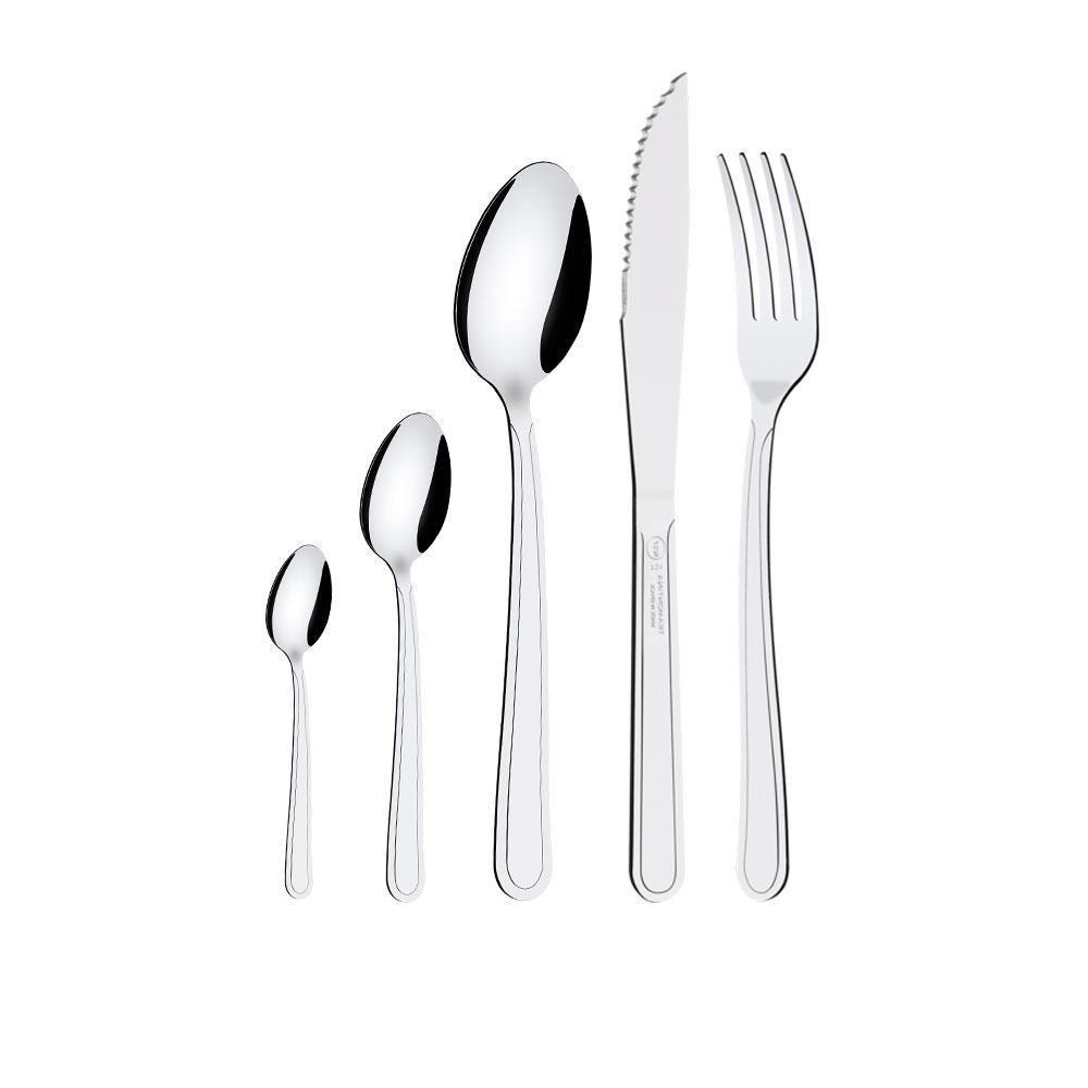 Faqueiro Búzios Com 240 Peças Totalmente Em Aço Inox Ibag - Tramontina - 4