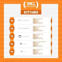 Faqueiro Búzios Com 120 Peças Totalmente Em Aço Inox Ibag - Tramontina - 7