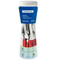 Faqueiro Tramontina Ipanema Com 24 Pecas Vermelho - 3