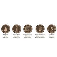 Faca Santoku Tramontina Com Lâmina Inox Castanho 7'' - 3