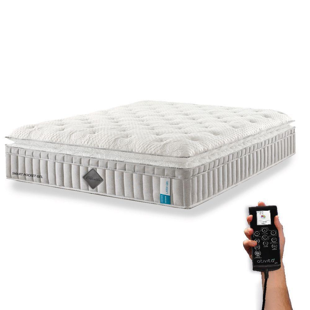 Colchão De Látex Qgel Com Cobre Solteiro 88x188cm - 6