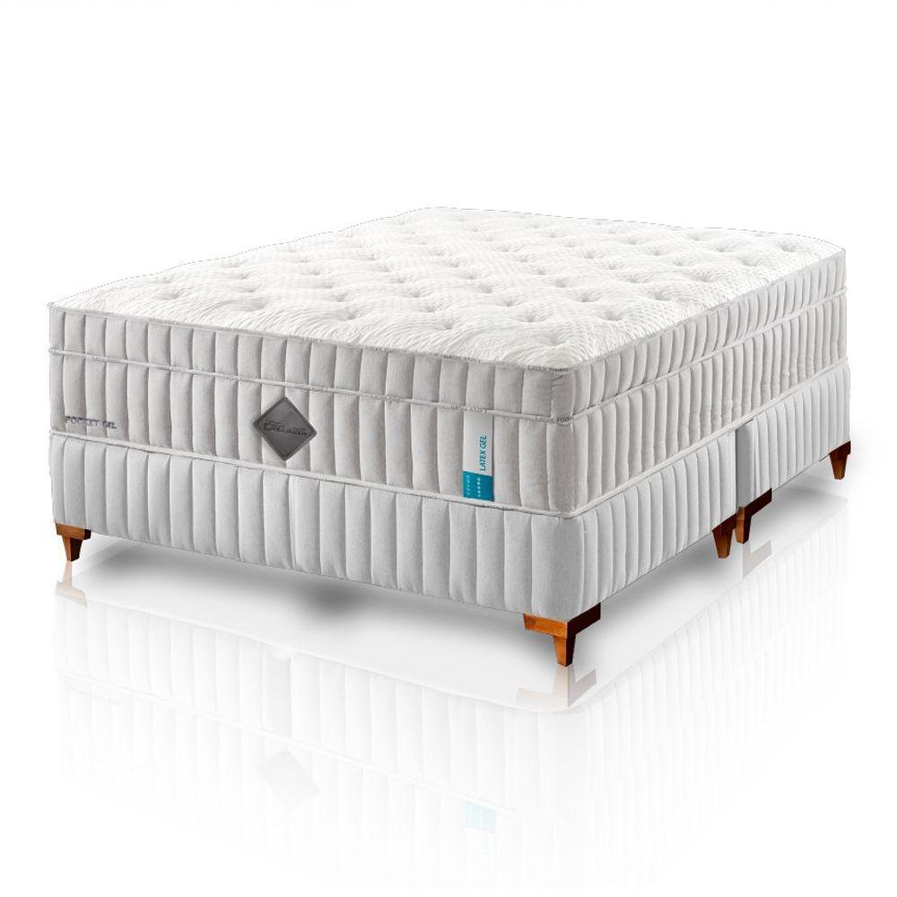 Colchão De Látex Qgel Com Cobre Box Solteiro 88x188cm - 10