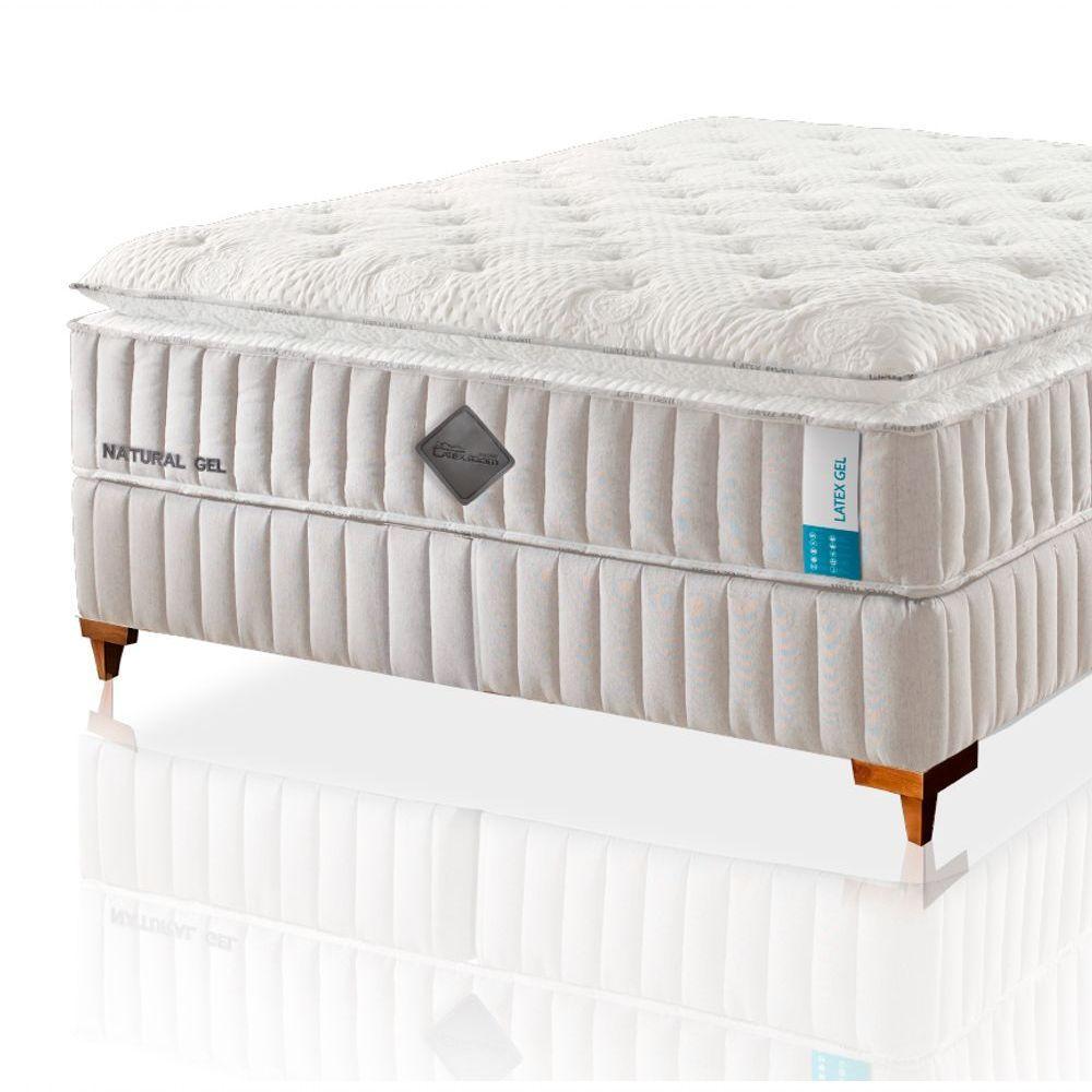 Colchão De Látex Qgel Com Cobre Solteiro King 96x203cm - 8