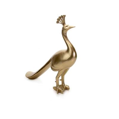 Escultura Pavão 25x22cm