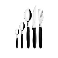 Faqueiro Ipanema 300 Peças Lâminas Em Aço Inox Cabo Preto Ptop - Tramontina - 4