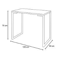 Escrivaninha e Cadeira Eiffel Charles Eames Branco - 5