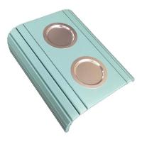 Esteira Laqueada Apoio Sofá C Azul Bebe - 1