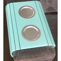 Esteira Laqueada Apoio Sofá C Azul Bebe - 2