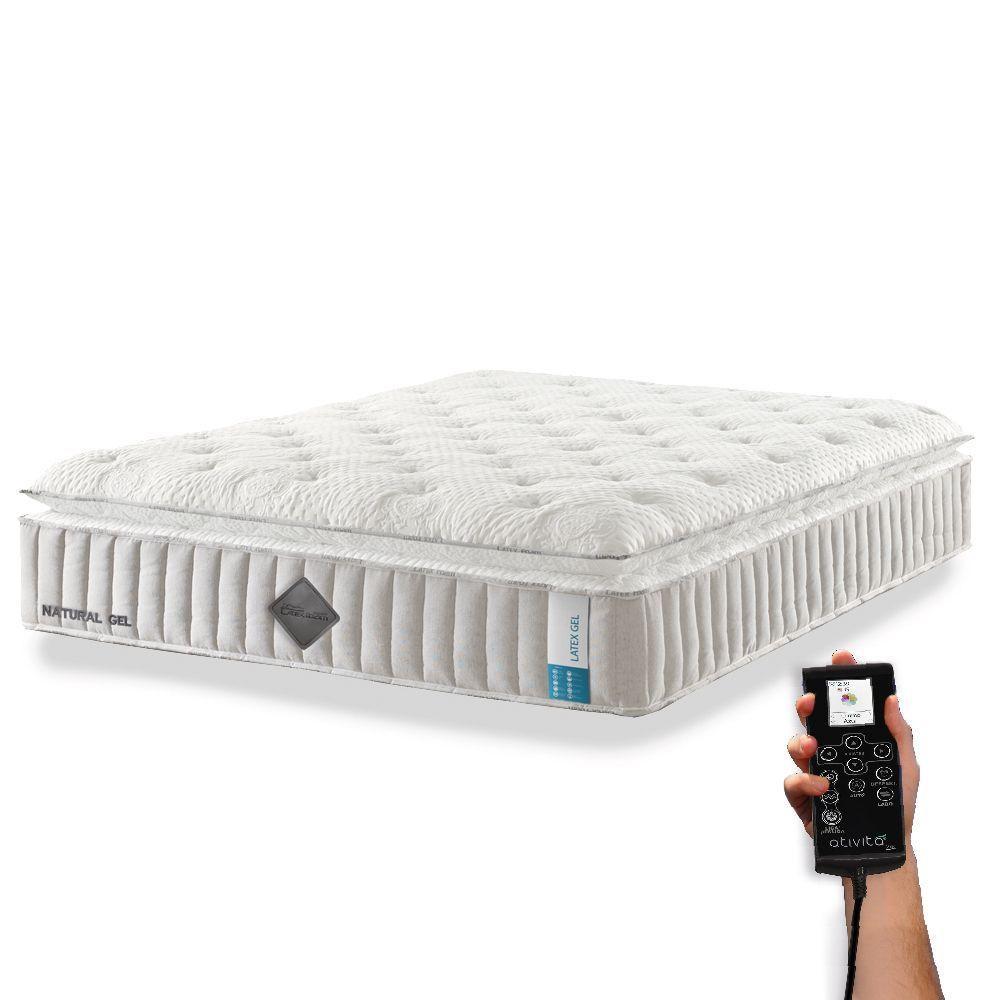 Colchão De Látex Qgel Com Cobre Solteiro King 96x203cm - 10