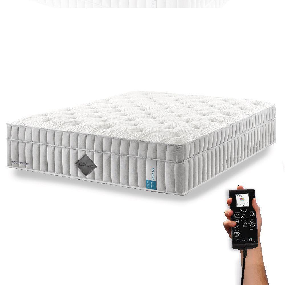 Colchão De Látex Qgel Com Cobre Box Solteiro King 96x203cm - 7