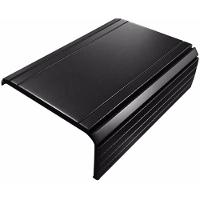 Esteira Laqueada Apoio Suporte Sofá Lisa Preta - 1