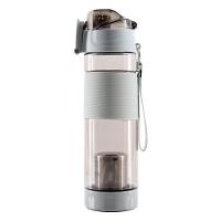 Garrafa Para Chá 600ml Com Infusor E Alça Cinza - 1