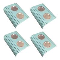 Kit 04 Esteira Laqueada Sofá Azul Bebe - 1