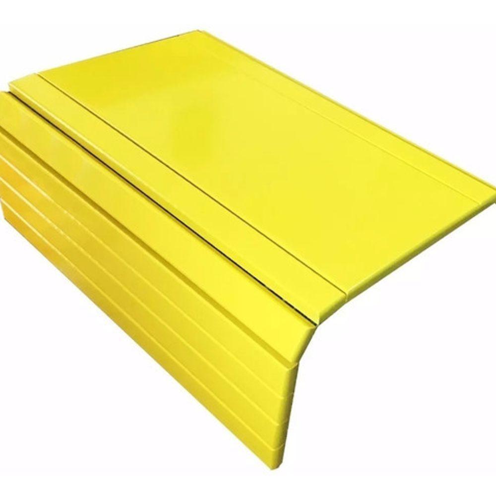 Esteira Laqueada Apoio Suporte Sofá Lisa Amarela - 1