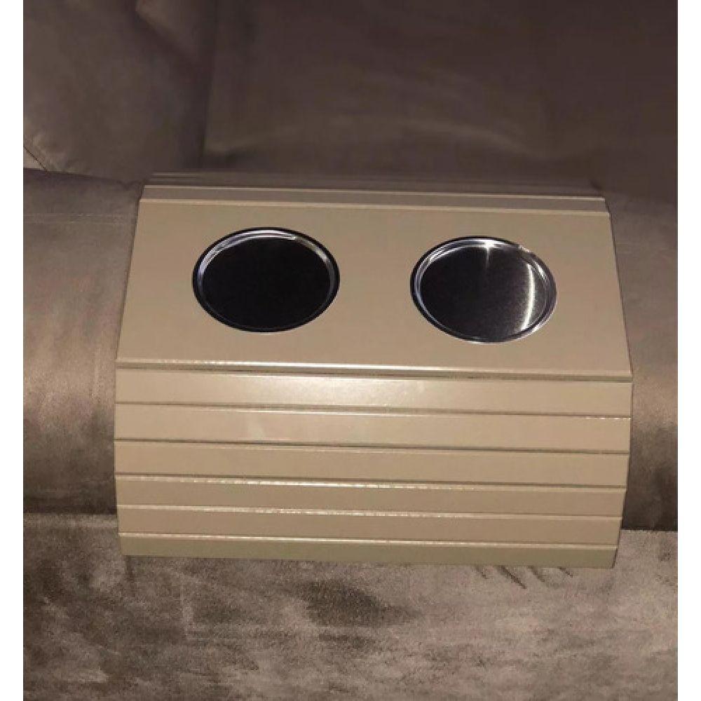 Kit 02 Esteira Laqueada Sofá Copo Fend - 1