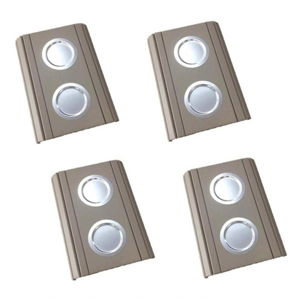 Kit 04 Esteira Laqueada Sofá Copo Nude - 1