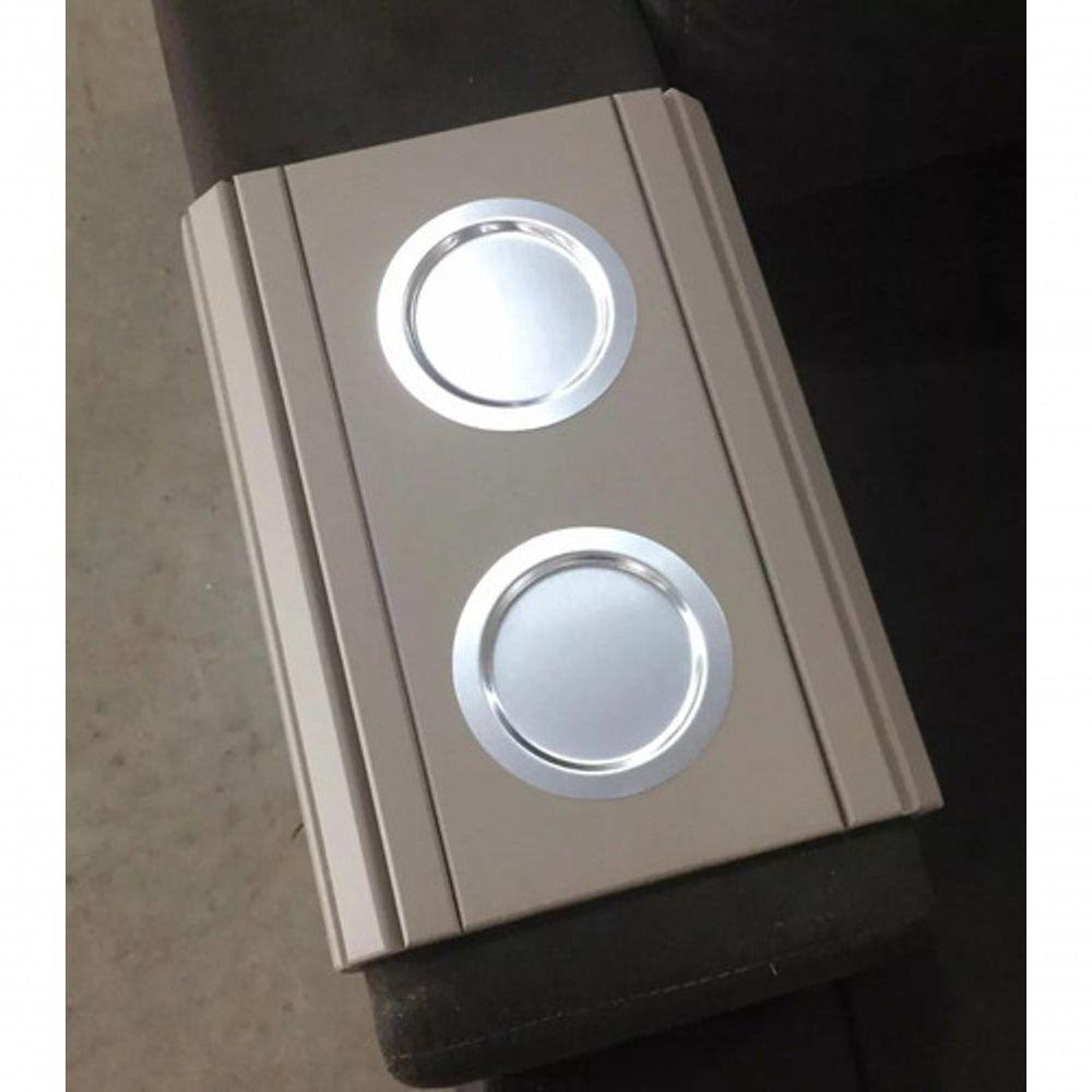 Kit 04 Esteira Laqueada Sofá Copo Nude - 2