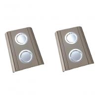 Kit 04 Esteira Laqueada Sofá Copo Nude - 5