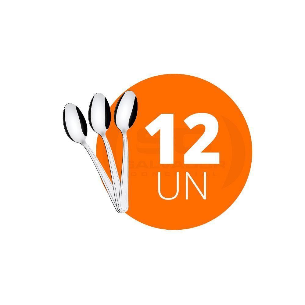 Kit - 12 Colheres De Chá Búzios Em Aço Inox Ccibag - Tramontina - 3