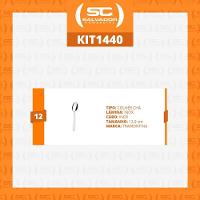 Kit - 12 Colheres De Chá Búzios Em Aço Inox Ccibag - Tramontina - 2