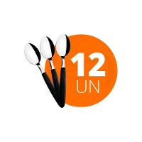 Kit - 12 Colheres De Chá Ipanema Com Lâmina Em Aço Inox Cabo Preto Ccptop - Tramontina