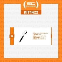 Kit - 12 Colheres De Sobremesa Ipanema Com Lâmina Em Aço Inox Cabo Preto Csptop - Tramontina - 3