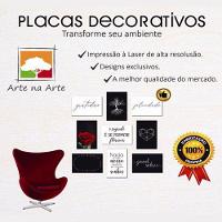 Kit Placas Quadros Decorativos 3 Pçs Mdf 20x30 Rosa Formas