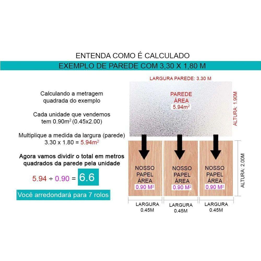 Papel De Parede Autoadesivo Vinilico Canjiquinha Pedra Rolo - 2