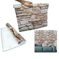 Papel De Parede Autoadesivo Vinilico Canjiquinha Pedra Rolo - 5