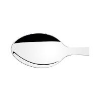 Kit - 12 Colheres De Sobremesa Leme Com Lâmina Em Aço Inox Cabo Preto Cspbag - Tramontina - 6