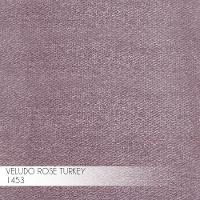 Kit 2 Banquetas Decorativa Jasmine Base Gold Veludo Rosê - 15