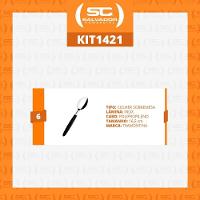 Kit - 6 Colheres De Sobremesa Ipanema Com Lâmina Em Aço Inox Cabo Preto Csptop - Tramontina - 3