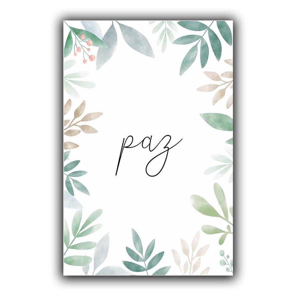 Kit Placas Quadros 3 Peças Mdf 20x30 Amor Fé e Paz  - 2