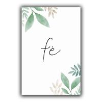 Kit Placas Quadros 3 Peças Mdf 20x30 Amor Fé e Paz 