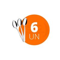 Kit - 6 Colheres De Chá Búzios Em Aço Inox Ccibag - Tramontina - 5