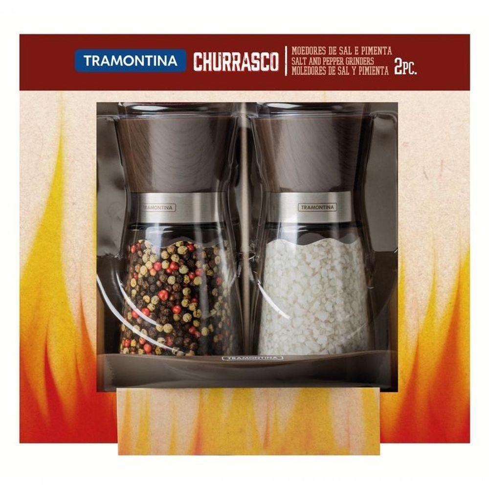 Kit - Faqueiro Plenus 6 Peças + 1 Moedor De Sal E Pimenta Em Cerâmica E Vidro - Tramontina - 3