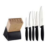 Kit - Faqueiro Plenus 6 Peças + 1 Chaira Estriada 10 Pol Profissional - Tramontina - 5